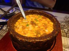 石锅鸡汤豆腐-绿茶餐厅(乐峰广场店)