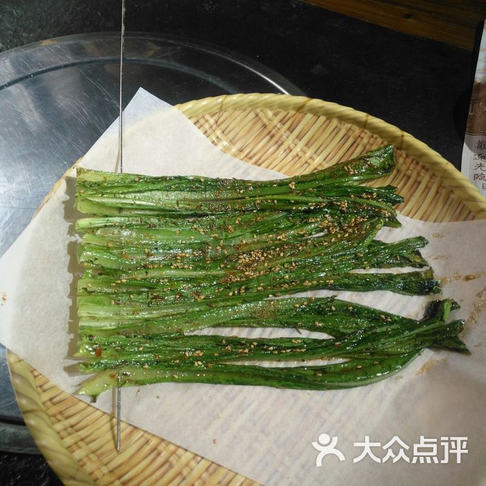江原道烤肉冷面专门店烤油麦菜串图片