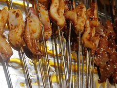 小串鱿鱼-喝丢一只鞋辣炒海鲜小烧烤(三八广场店)
