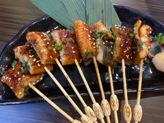 火炙鳗鱼手握-仙隐小鹿中华料理(南宁万象城店)