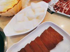 滑嫩鸭血-大志牛肉火锅(天健花园店)