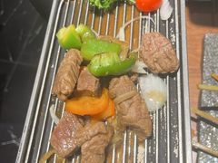 蒜香铁板牛肉-九井澤精致料理(金茂店)