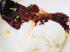 沙茶肉沫烤茄子-北大学一食堂