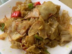土豆炒栳栳-天天向上素食餐厅(五台山店)