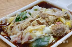 Meat Egg Sausage Rice Noodle Roll