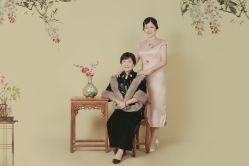 -时光纪亲子全家福照相馆(静安店母女写真父母纪念照)