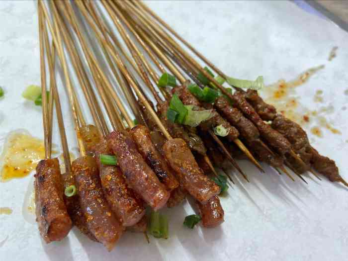 大板烤五花(江夏大道店)-"一串肉真的超小,烤豆腐很嫩吃起来像肉的口.