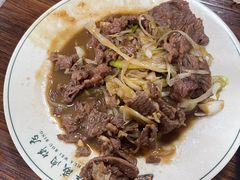 葱爆羊肉-清真永恒华威肉饼(潘家园店)