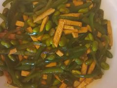 青椒豆米烧干子-冶春茶社(官园桥店)