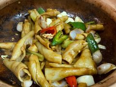 生啫鹅肠头-天宝食坊·啫啫煲大排档(西华路店)