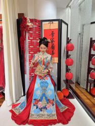 -懿沉香中式嫁衣礼服秀禾服龙凤褂马来褂旗袍总店