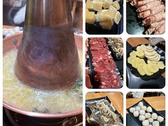 -果松木炭酸菜铜火锅·外婆参鸡汤