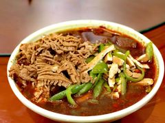 青椒肉丝干子面-晓马鸭店(新芜路店)