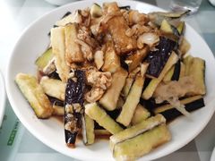 蛤蜊肉拌茄子-华春餐馆(鱼山路店)