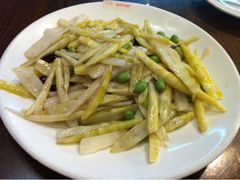 毛豆虾子焖竹笋-到家尝北京菜(西坝河店)