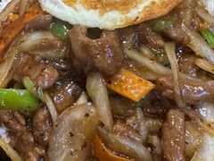 特色黑椒牛柳石板饭-正一味石锅拌饭(望京新世界店)