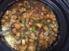 松茸菌牛肉饭-打酱友•斑鱼海鲜粥火锅(吴桥店)