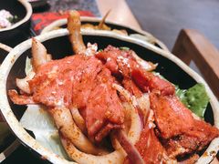 招牌香辣牛肉-酒拾烤肉(复地星光天地店)