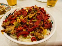 辣皮子肉拌面-巴依老爷新疆美食(工体旗舰店)