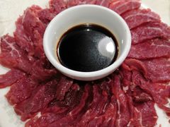 鲜牛刺身-鑫来顺大铜锅涮羊肉(中山门旗舰店)