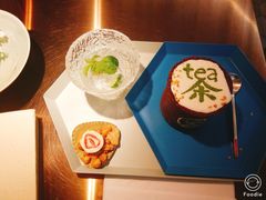 手工奶盖茶-茶是一枝花泡茶店