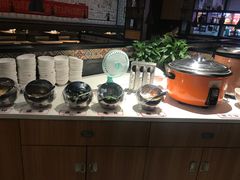 自助调料区-李子坝梁山鸡(北碚万达五鸡哥店)
