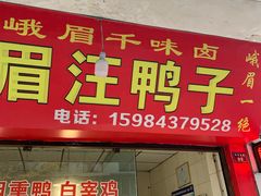 门面-峨眉汪鸭子·甜皮鸭烟熏鸭(白龙北路店)
