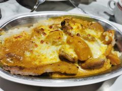 咖喱猪扒焗饭-深仔记茶餐厅(亚士厘道店)