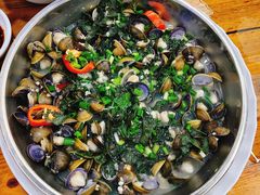 炒西江黄沙蚬-八仔大富楼·河鲜(西江店)