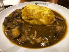 咖喱牛肉蛋包饭七种蘑菇-CoCo壱番屋(久光百货店)