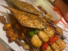 -宝记烧烤·碳锅羊肉·羊蝎子火锅·夜食社(文体路创始店)