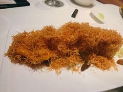 海胆沙律虾球-汤城小厨•粤菜•靓汤(金融街店)