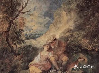 轻松愉快又不免忧郁色彩的风俗画