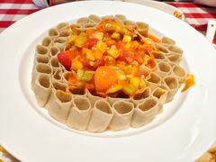 五种番茄浇汁莜面-西贝(无锡万象城店)