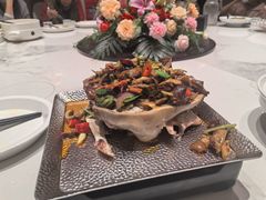 爆炒羊头肉-百彦蒙古包·碳烤羊排·手抓羊肉(万江首店)
