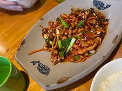 鱼香肉丝-禧福徕盆盆香川菜馆