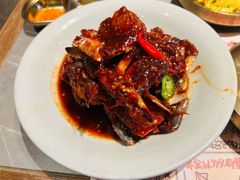 -草家酱蟹炭火烤肉店(珲春南路一店)