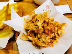 椒盐蘑菇-海富荣·锅贴·陕菜家常菜(阳光城店)