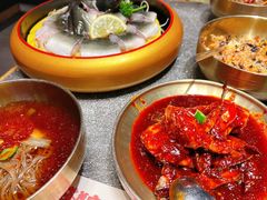 草家烤鳗鱼-草家酱蟹炭火烤肉店(珲春南路二店)