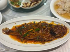 干烧大黄鱼-丰泽园饭店