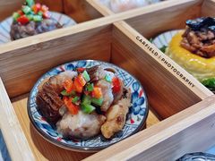 羊肚菌金蒜蒸肉排-五号茶居·新派粤菜·岭南五号酒店(沿江中路店)