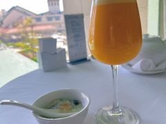 皮蛋瘦肉粥-青岛海景花园大酒店·粤海餐厅