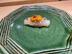 枪鱿鱼海胆寿司-鮨青(恒基名人购物中心店)