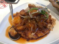 五柳炸蛋咕噜肉-至潮餐厅精致粤菜·活鲈鱼·走地鸡(珠江新城店)
