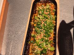 铁板包浆豆腐-探鱼·鲜青椒爽麻烤鱼(广州花都来又来店)