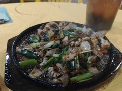 铁板生肠-长坦新鲜猪什夜宵广场