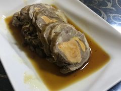咸蛋黄鸭卷-马虎风味菜馆(王府园小区店)