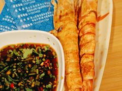 烤九节虾-蚝老板海鲜烧烤大排档(码头店)