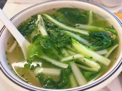 素菜汤-洪平血旺椒麻鸡雅鱼饭店(熊猫大道店)