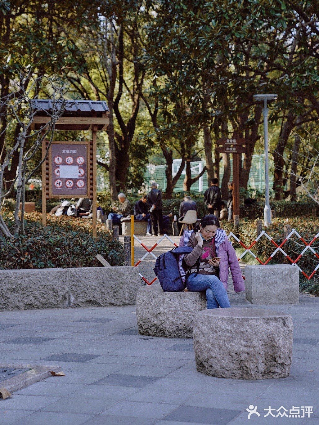 街头随拍｜华山绿地｜闹市区里的街心公园